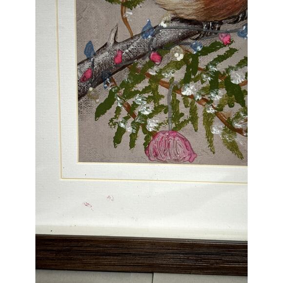 Jade Reynolds 2 Framed Bird Themed Art Prints 13 X 10" Wall Home Decor - Picture 5 of 10